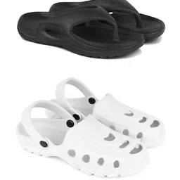 PENNEN Set Of 2 Stylish Thong Flip-Flops & Clogs-picture-47