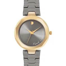 French Connection Women Dial & Stainless Steel Bracelet Style Straps Analogue Watch FCH08GNM-32
