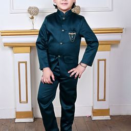 Sangria Boys Single-Breasted Jodhpuri Suit-18