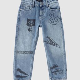 Tommy Hilfiger Boys Regular Fit Mid-Rise Cotton Jean-picture-28