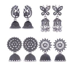 Sangria Alloy Silver-Plated Earrings-image-16