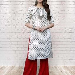Ethnic basket Women Gold Kurtas-picture-37