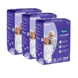 Dignity Set Of 3 Overnight Tape Style Adult Diapers- M- 10 Pcs Each-image-95