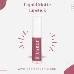 CARET ORGANIC Set Of 3 Super-Pigmented Liquid Matte Lipsticks - 2 ml Each - Shade 6 -2 -5 image 3