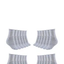 MUKHAKSH Unisex Grey Socks-image-73