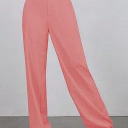 TOOCHKI Women Relaxed Straight Leg High-Rise Trousers-picture-34