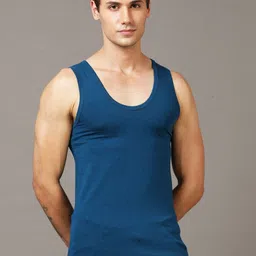 NEVER NEUD Men Anti-Bacterial Ultra Soft Innerwear Vests NN04-M1804-L-image-2
