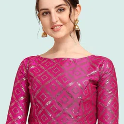 Moda Rapido Woven Design Saree Blouse-picture-17