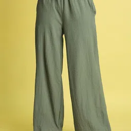 Bene Kleed Women High-Rise Trousers-image-28