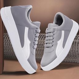 Antox Women Grey Casual Shoes-image-83