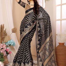 Lookmark Ethnic Motifs Printed Saree-image-46