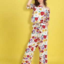 Cutiekins Girls Printed Basic Jumpsuit-41