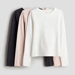H&M Girls Pack Of 3 Tops-image-64