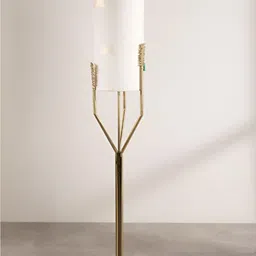 FREEDOM TREE Printed Wooden Sabar Palm FloorLamp-45