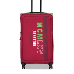 United Colors of Benetton Unisex Topaz Plus Printed Soft-Sided Medium Trolley Bag-picture-40