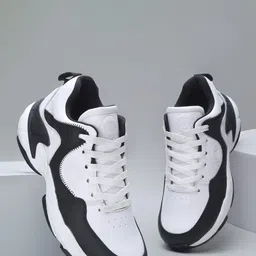 THNXBRO Men Colourblocked Smart Casual Sneakers-image-18
