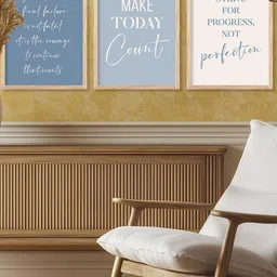 Motivational Wall Art With Frame Home Decor Wall Painting For Living Room Office Bedroom-image-79