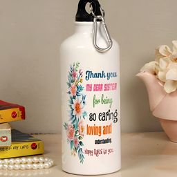 SKYTRENDS Multicoloured Printed Sipper Water Bottle 600ml-10