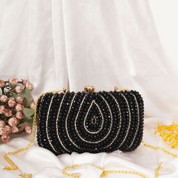 Anouk Embellished Box Clutch-image-63