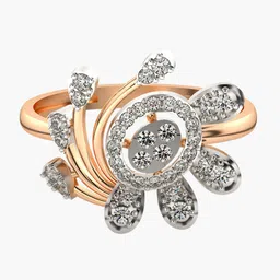 VALANOVA Women Rose Gold Ring Diamond-picture-26