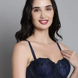 MAKCLAN Bra Medium Coverage Underwired Lightly Padded image 2