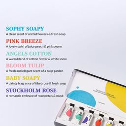 Duft & Doft Set Of 6 Signature Perfume Mini Hand Cream With Shea Butter - 10 ml Each image 4