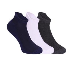 SOXVIEW Pack of 3 Men Striped Ankle Length Socks-image-3