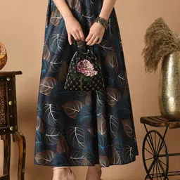Vagisha Printed Flared Maxi Skirt-picture-17