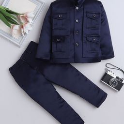 FOURFOLDS Jodhpuri Two-Piece Suit Set-image-81