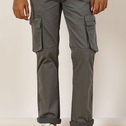 beevee Men Relaxed Cargos Trousers-image-24