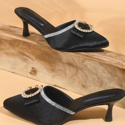 TRYME Suede Party Stiletto Sandals-picture-38