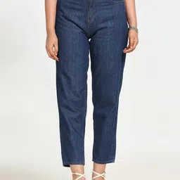 URBAN POCHE Women Mom Fit High-Rise Denim Jeans-picture-25