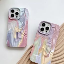 CASE CREATION iPhone 15 Plus 3D Luxury Rainbow Good Luck Back Case-26