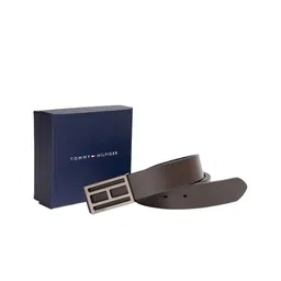 Tommy Hilfiger Men Textured Leather Reversible Formal Belt-image-70