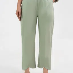 Moda Rapido Women Relaxed Chinos Trousers-picture-24