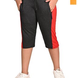 BAESD Girls Pack Of 2 Cotton High-Rise Capris-image-84