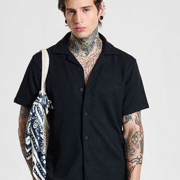 Snitch Men Boxy Opaque Casual Shirt-image-89