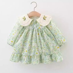 YK Floral Print Fit & Flare Dress-picture-26