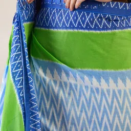 Anouk Rustic Ready to Wear Ikat Saree image 2