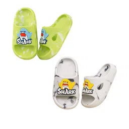 ONFEET Kids Pack of 2 Printed Slip-On Open Toe Flats-picture-38