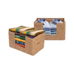 Aura Beige Set of 3 Regular Drawer Organiser image 3
