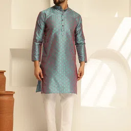 SOJANYA Men Thread Work Kurta-picture-29