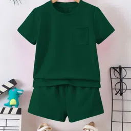 Thiya Kids Round Neck T-shirt With Shorts-image-20