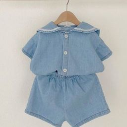 LULU & SKY Girls Top with Shorts-image-74