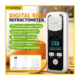FNIRSI JBM-10Digital Brix Refractometer High-Precision Brix Readings For Food Processing With Automatic Temperature Compensation - RS8387FNIRSI JBM-10Digital Brix Refractometer High-Precision Brix Readings For Food Processing With Automatic Temperature Compensation - RS8387-27