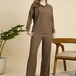 CORSICA Shirt Collar T-Shirt with Trousers Co-Ords-picture-31