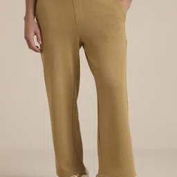 Muvazo Men Cotton Mid Rise Track Pants-image-26