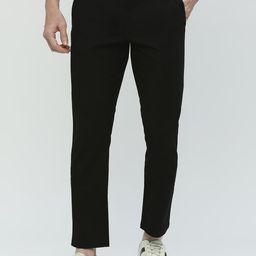 Basics Men Slim Fit Trousers-image-93