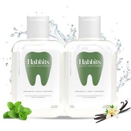 HABBITS Set Of 2 Natural Mouthwash With Vanilla - 250ml Each-43