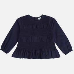 MINI KLUB Girls Pure Cotton Smocked Top-picture-32